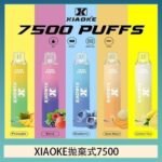 梟客XIAOKE一次性電子菸拋棄式7500口